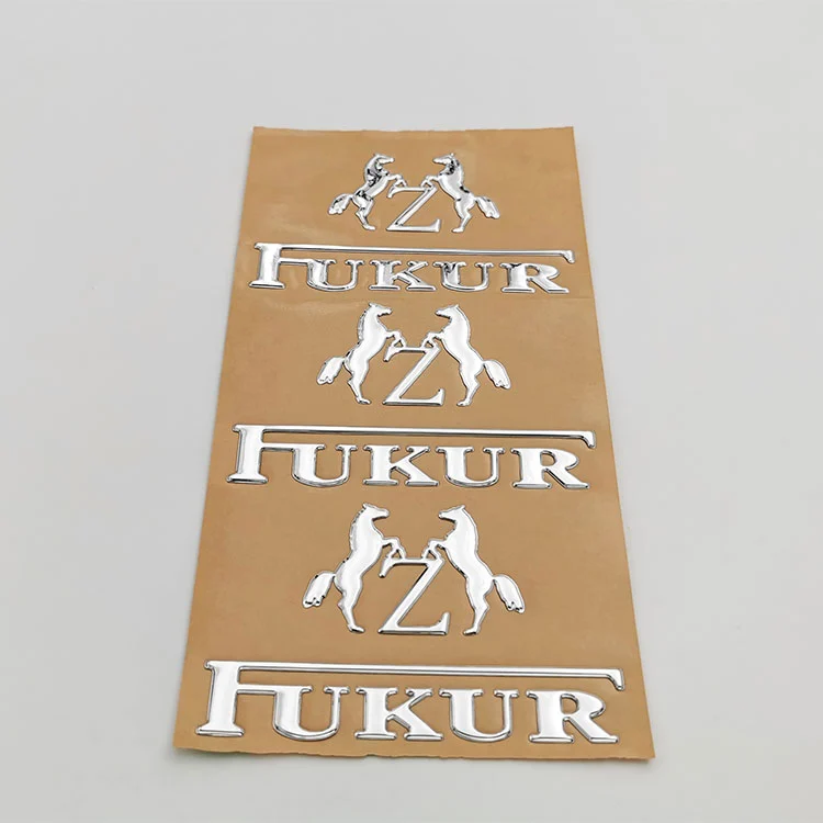 홈 어플라이언스 용 3D 소프트 라벨 스티커