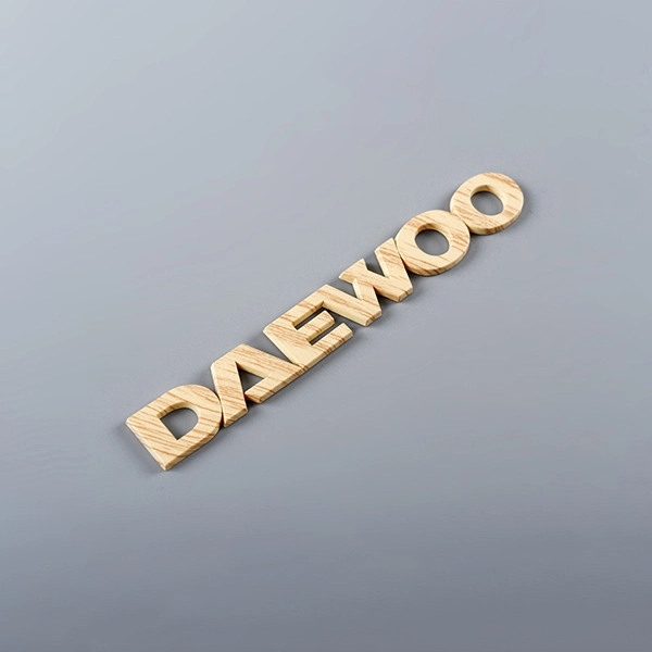ABS 문자 로고 엠블럼