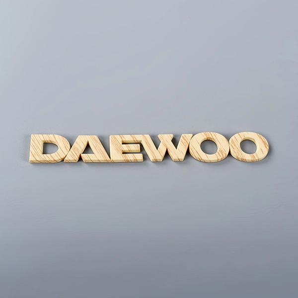 ABS 문자 로고 엠블럼