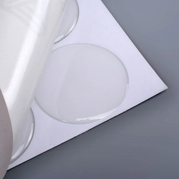 중국산 고품질 만화 디자인 접착성 3D 에폭시 로고 수지 돔 명판