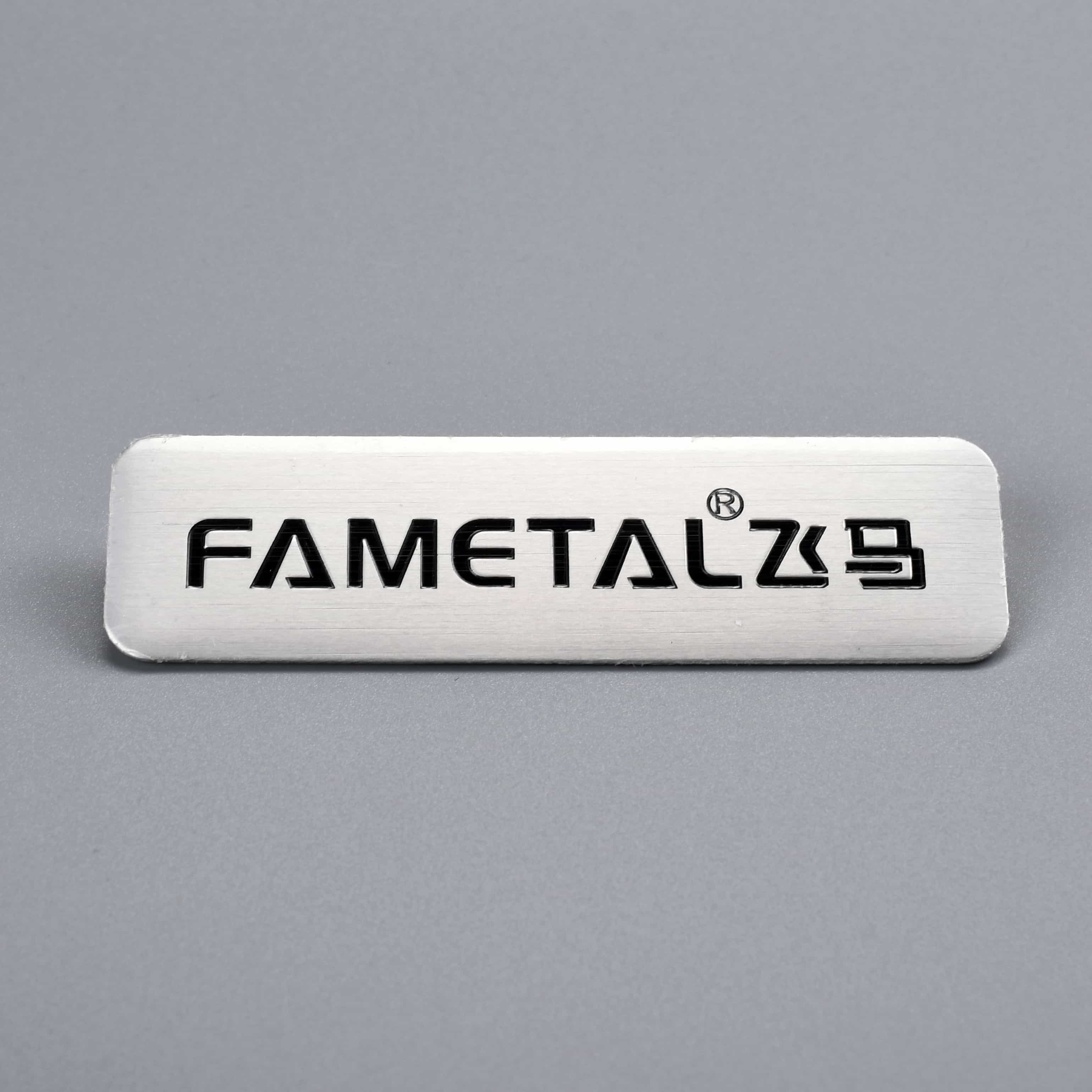 알루미늄 장비 라벨