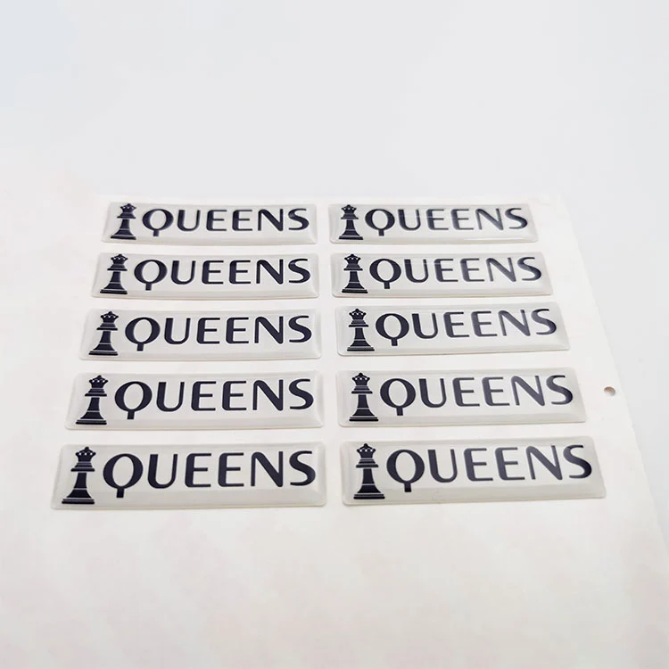 에폭시 수지 돔형 라벨