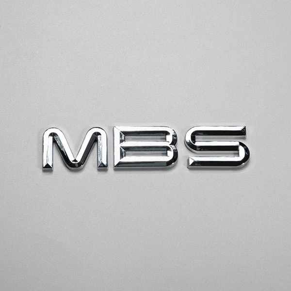 크롬 도금 ABS 3D 엠블럼 자동차 실버 미러 컬러 로고